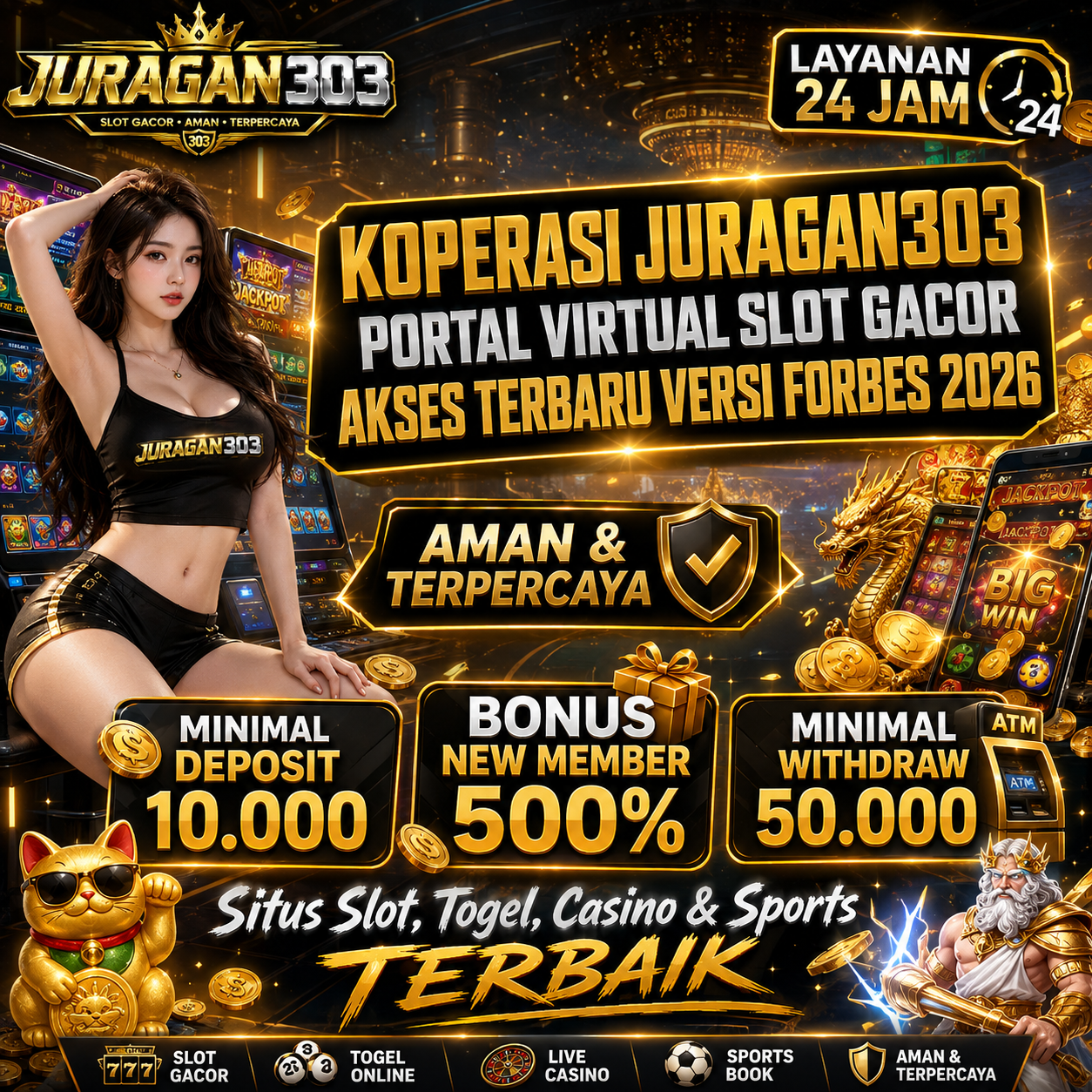 JURAGAN303 Banner